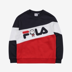 Fila Wonny Friends - Poikien T Paita - Laivastonsininen | FI-97023